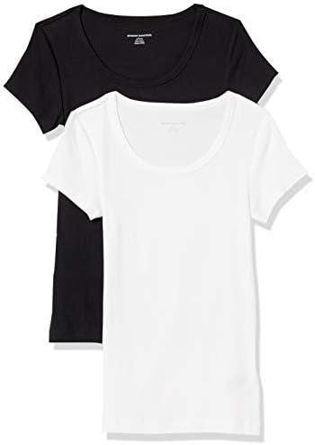 Review: Amazon Essentials Women’s Slim-Fit Cap-Sleeve T-Shirt Pack