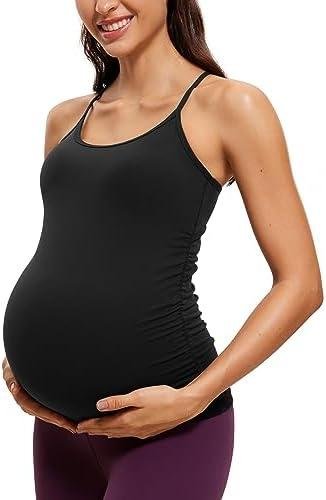 Unleash Comfort and Style with CRZ YOGA Butterluxe Maternity Tank Tops