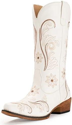 We Found The Best Cowboy Boots For Women: IUV Mid Calf Western Boots Review post thumbnail image