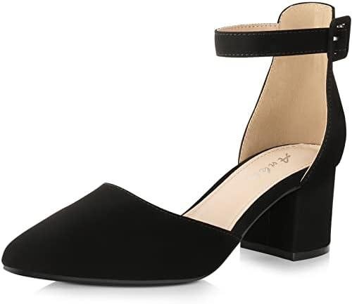 Ankis Closed Toe Heels Review: Stylish Women’s Pumps with Ankle Strap