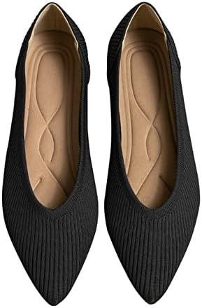 Chic and Comfy: Our Review of TINGRISE Women’s Pointed Toe Knit Ballet Flats